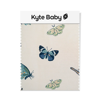 Swaddle Blanket in Blush Butterfly