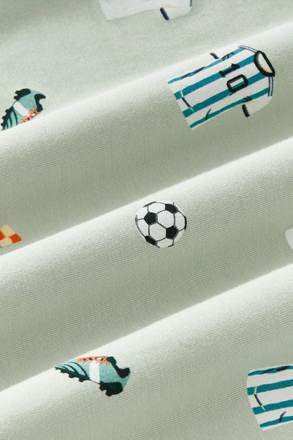 Short Sleeve Pajamas in Soccer